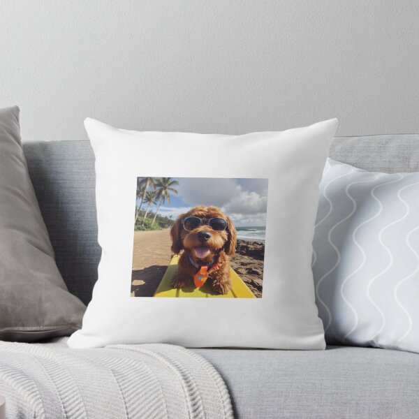 Item preview, Mulch The Dog At Bali Beach Wearing A Tie designed and sold by XCellentXart.