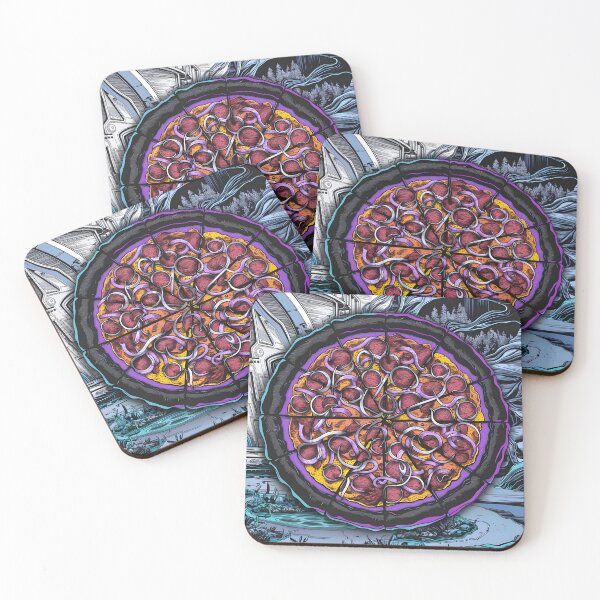 Item preview, Futuristic Pizza designed and sold by WANBASTEN.