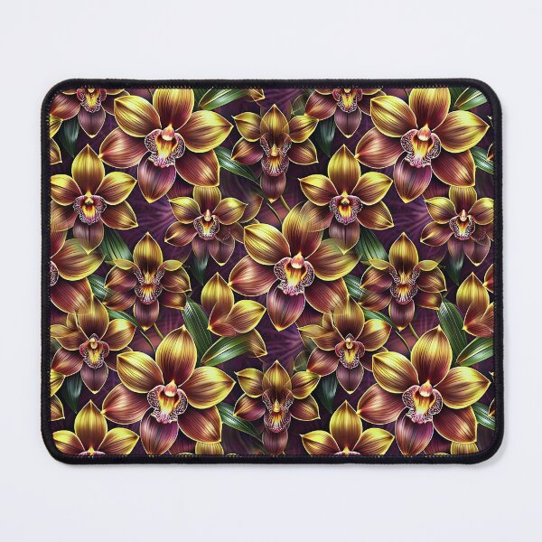 Item preview, Seamless Tropical Orchid Pattern Design designed and sold by Rostislav Bouda.