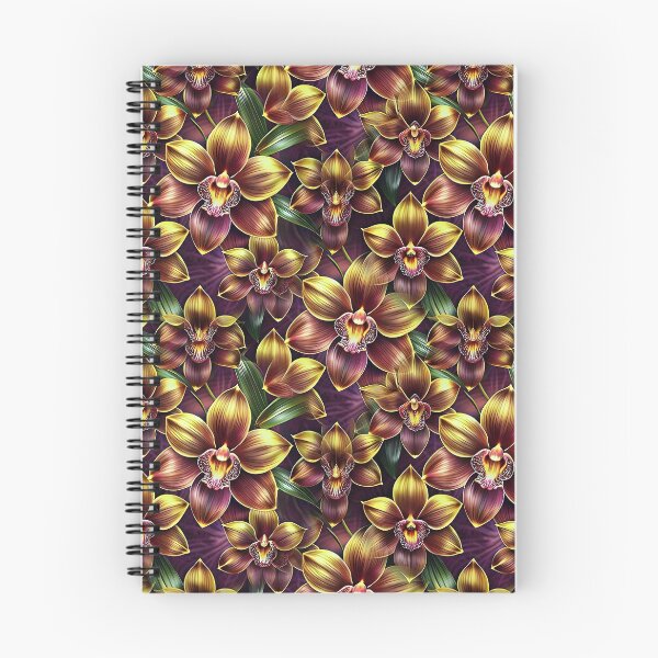 Item preview, Seamless Tropical Orchid Pattern Design designed and sold by Rostislav Bouda.