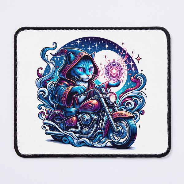Item preview, Cats Riding Motorcycles designed and sold by PeelZinc.