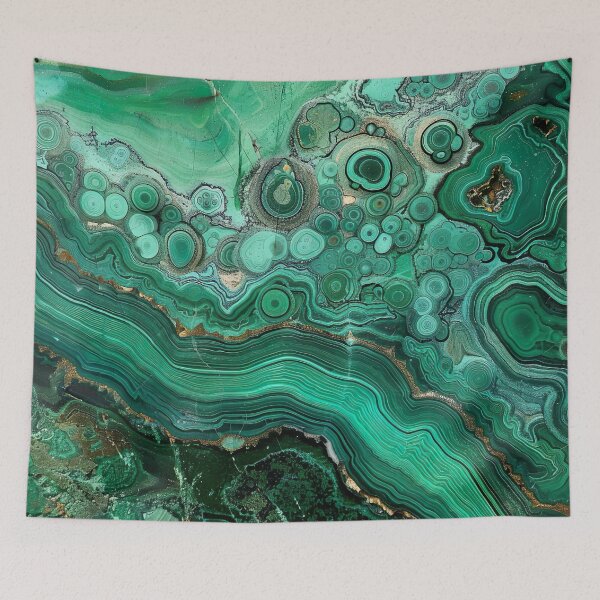 Item preview, Abstract Art Malachit Stone (Photo of Glitter Only - Not Reflective) designed and sold by fluffstuffgifts.