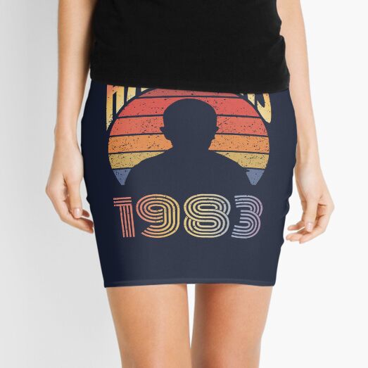 Item preview, STRANGER THINGS - Retro Silhouette of Eleven in Hawkins 1983 designed and sold by Amanda-S-Olsen.