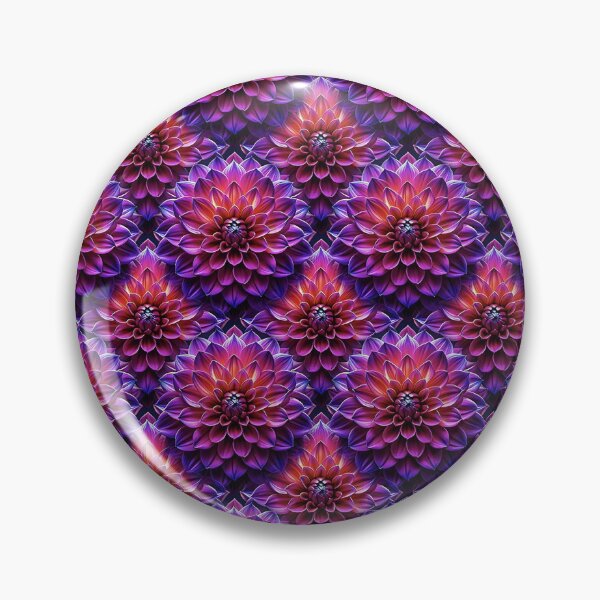 Item preview, Vibrant Floral Pattern with Geometric Symmetry designed and sold by Rostislav Bouda.