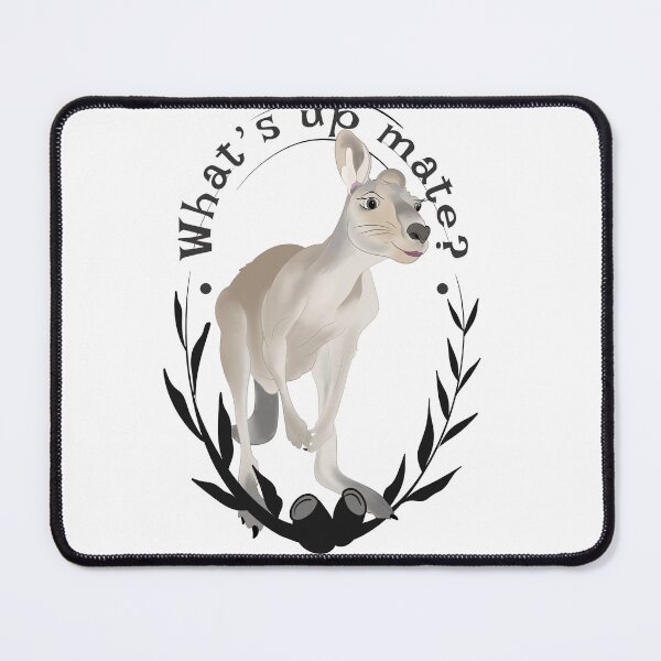 Item preview, What's up mate, cute kangaroo designed and sold by lozsart.
