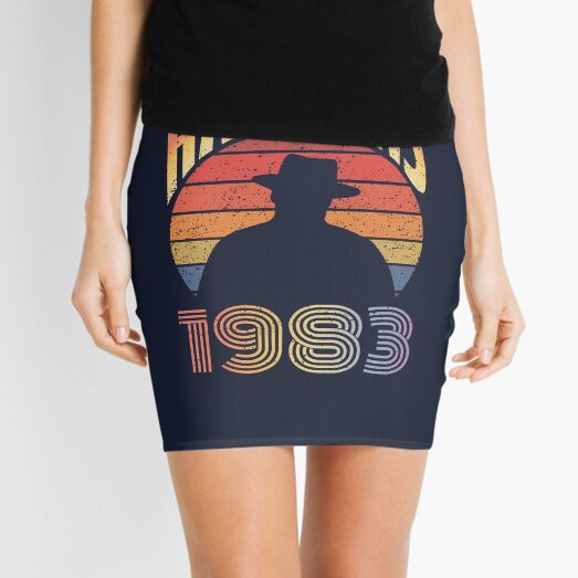Item preview, STRANGER THINGS - Retro Silhouette of Hopper in Hawkins 1983 designed and sold by Amanda-S-Olsen.