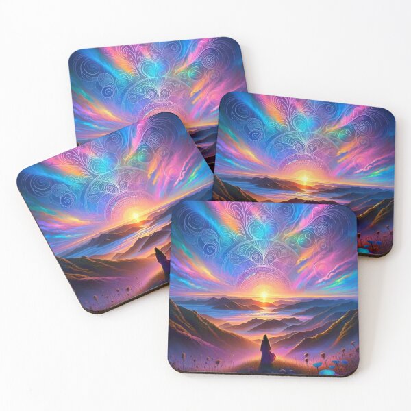 Item preview, Title: Mystical Mountain Sunrise   designed and sold by Sienna Hamilton-Katene.