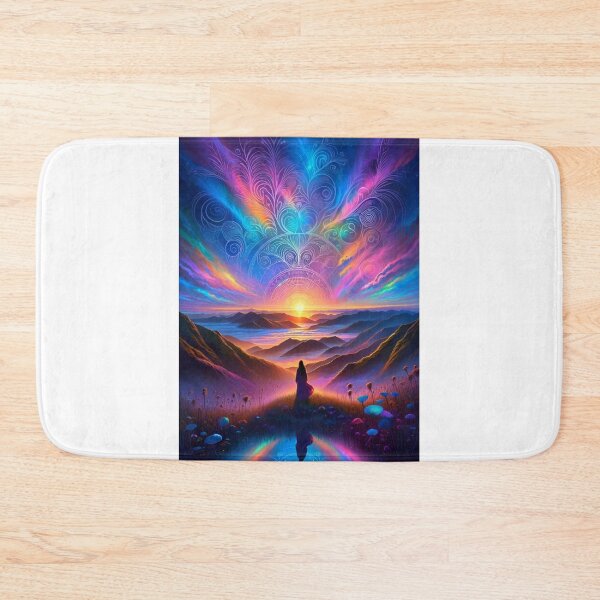 Item preview, Title: Mystical Mountain Sunrise   designed and sold by Sienna Hamilton-Katene.