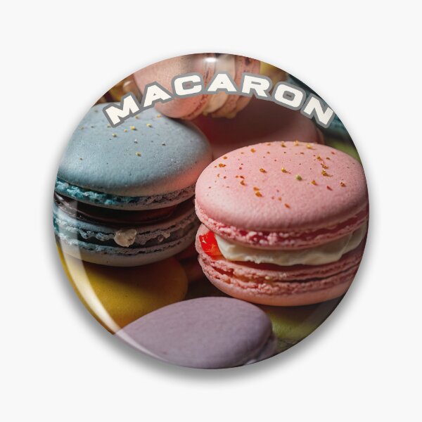 Item preview, Tempting Macarons: Indulge in Delightful Desserts designed and sold by PING 999 STUDIO.