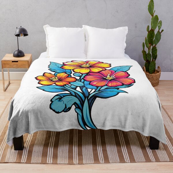 Item preview, Colorful Flowers: A Dance of Colors and Life designed and sold by Ink-Kreativ.