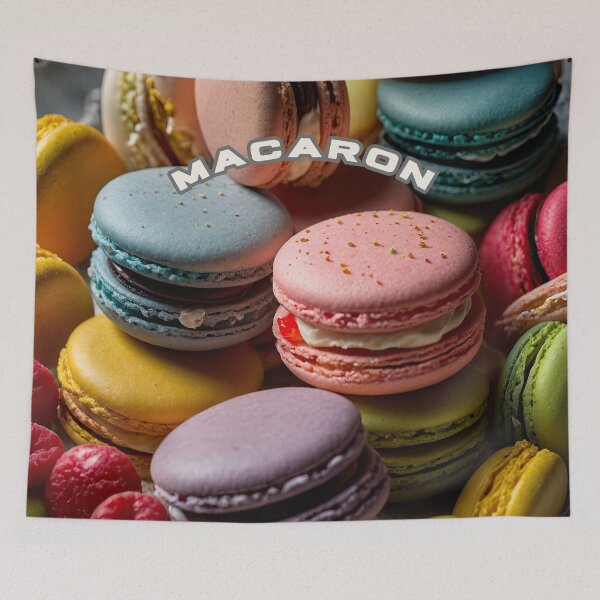Item preview, Tempting Macarons: Indulge in Delightful Desserts designed and sold by RvinJo8.