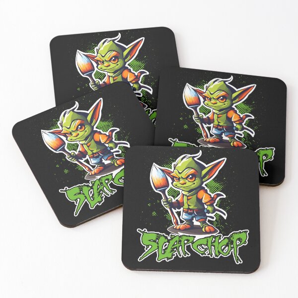 Item preview, Slap Chop Goblin designed and sold by SideQuest - Scribbled Chaos!.