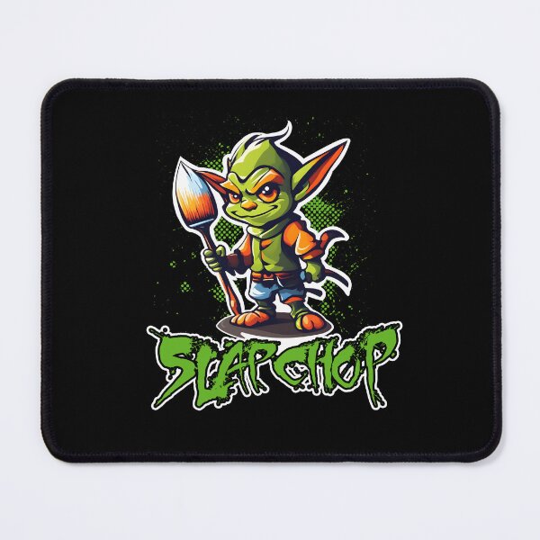 Item preview, Slap Chop Goblin designed and sold by SideQuest - Scribbled Chaos!.