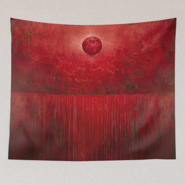 Item preview, Blood Moon Over the Desert designed and sold by EG Creativity Art.
