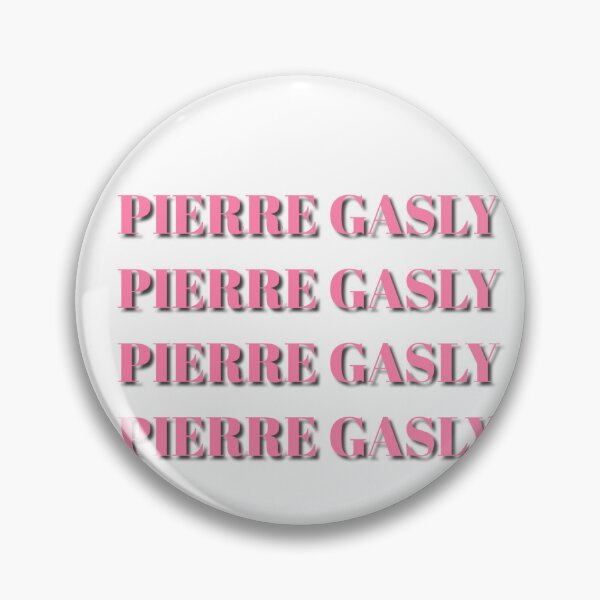 Item preview, Pierre Gasly pink text design  designed and sold by TheGrandShopp.