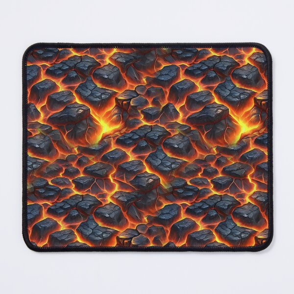 Item preview, Seamless Pattern of Lava and Charcoal designed and sold by Rostislav Bouda.