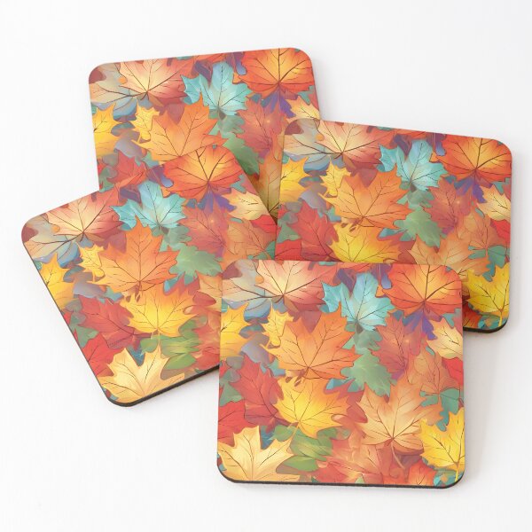 Item preview, background pattern maple leaves designed and sold by orthodox-icon.