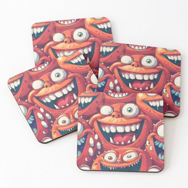 Item preview, Cacophony of Red Tentacled Monsters Laughing designed and sold by PICbyFemke.