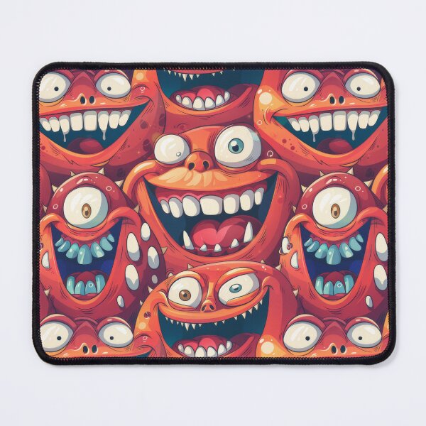 Item preview, Cacophony of Red Tentacled Monsters Laughing designed and sold by PICbyFemke.