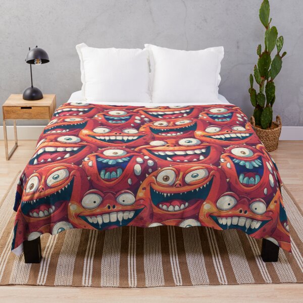Item preview, Cacophony of Red Tentacled Monsters Laughing designed and sold by PICbyFemke.
