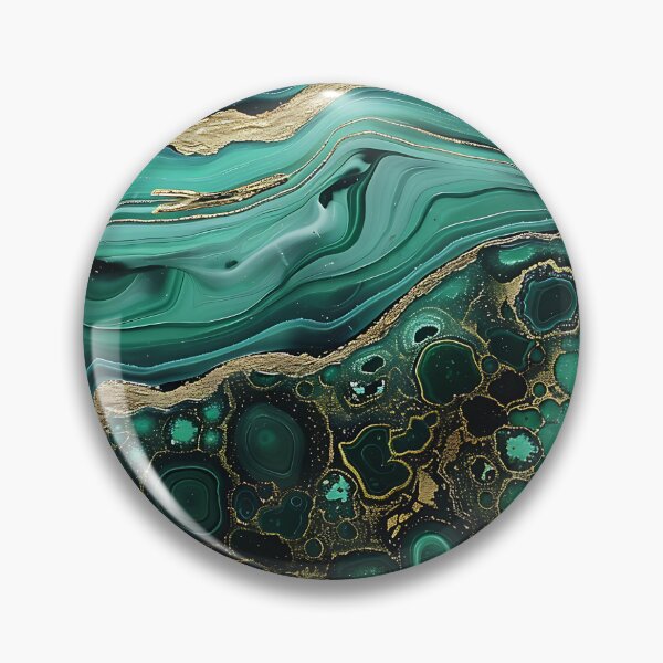 Item preview, Abstract Art Malachit Stone (Photo of Glitter Only - Not Reflective) designed and sold by fluffstuffgifts.