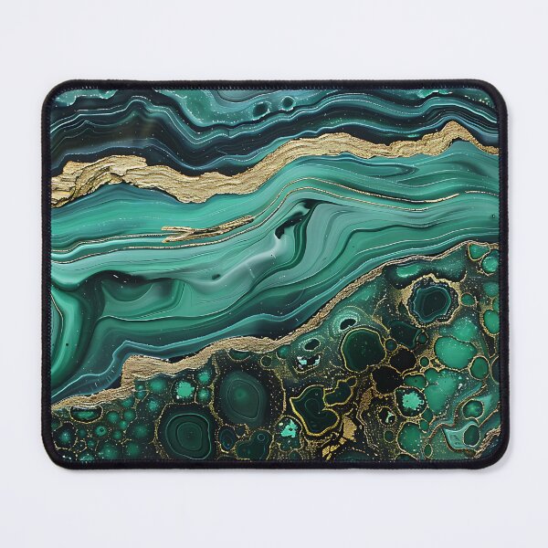 Item preview, Abstract Art Malachit Stone (Photo of Glitter Only - Not Reflective) designed and sold by fluffstuffgifts.