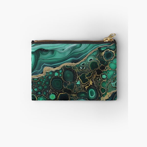 Item preview, Abstract Art Malachit Stone (Photo of Glitter Only - Not Reflective) designed and sold by fluffstuffgifts.