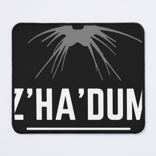 Item preview,  Went To Z'Ha'Dum - Didn'T Die - Shadow Ship - Black - Sci-Fi designed and sold by JustinMcCan.
