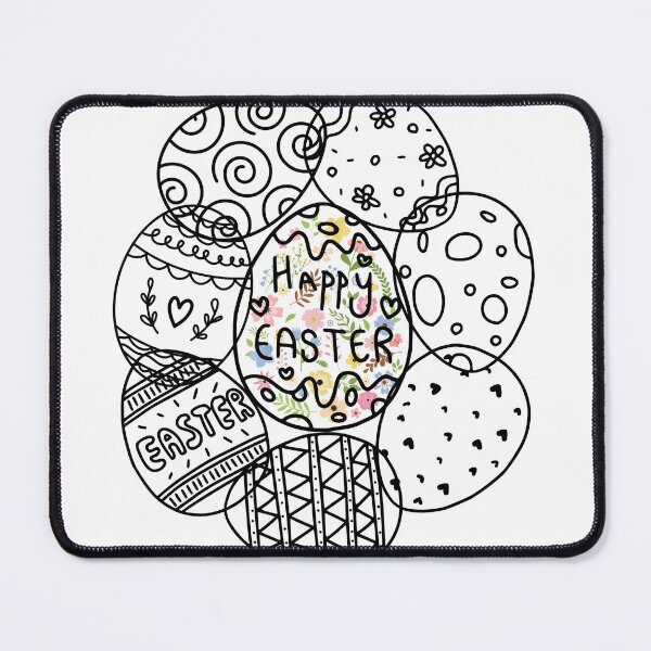 Item preview, Happy Easter rabbit and easter egg No.9 designed and sold by DigiArtNDesign.
