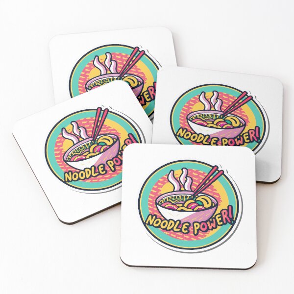 Item preview, Noodle Power Vibrant Pop Art Bowl designed and sold by NiftyWrx.