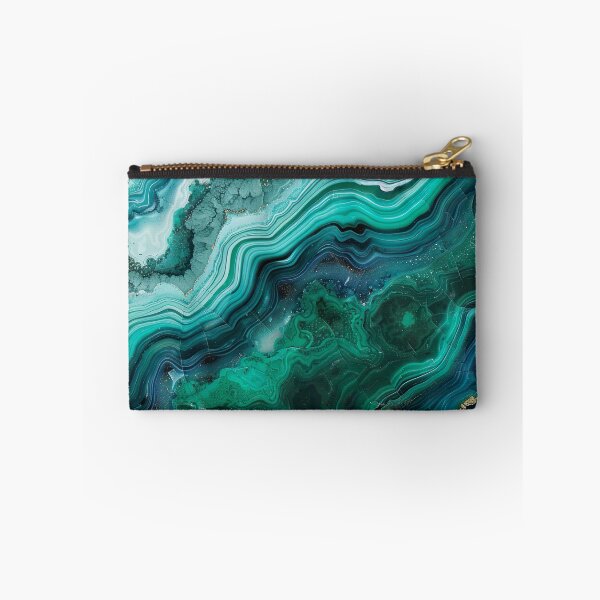 Item preview, Abstract Art Malachit Stone (Photo of Glitter Only - Not Reflective) designed and sold by fluffstuffgifts.