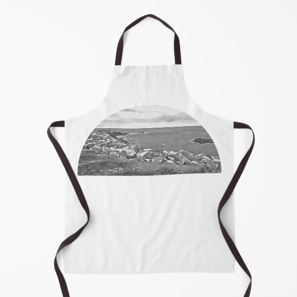 Item preview, A stormy day begins on the rocky coast designed and sold by Ink-Kreativ.