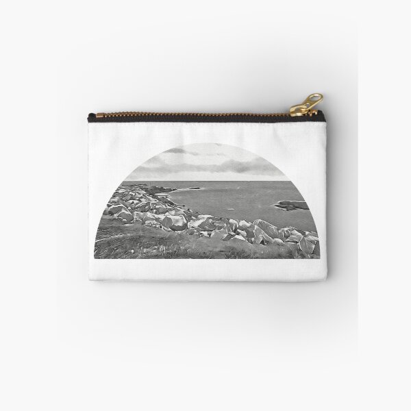 Item preview, A stormy day begins on the rocky coast designed and sold by Ink-Kreativ.