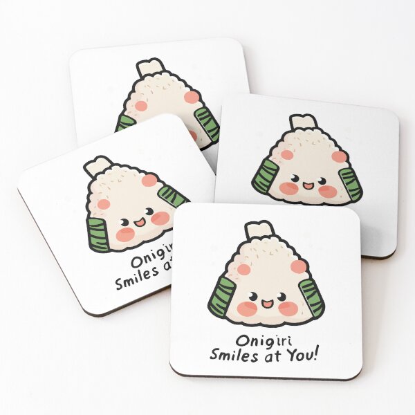 Item preview, Kawaii Onigiri Chibi Sticker designed and sold by NiftyWrx.