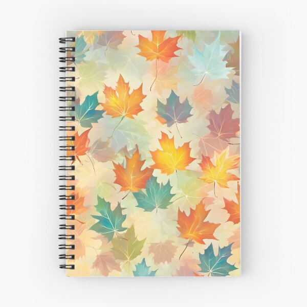 Item preview, background pattern maple leaves pastel designed and sold by orthodox-icon.