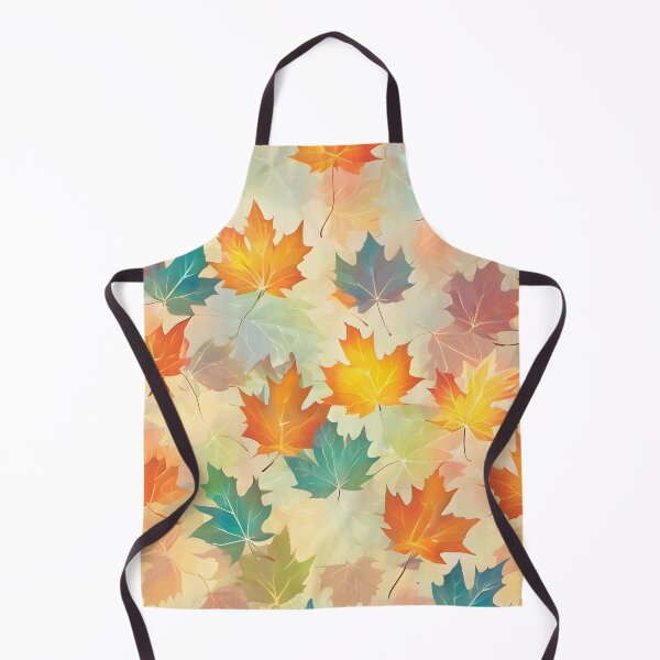 Item preview, background pattern maple leaves pastel designed and sold by orthodox-icon.