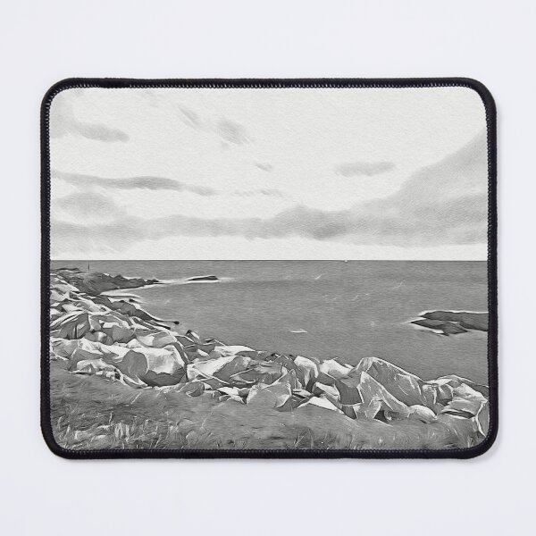 Item preview, A stormy day begins on the rocky coast (full frame) designed and sold by Ink-Kreativ.