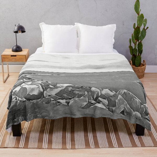 Item preview, A stormy day begins on the rocky coast (full frame) designed and sold by Ink-Kreativ.