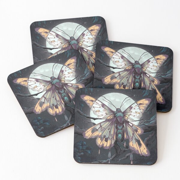 Item preview, Chinese moon moth designed and sold by Pixeledfox.