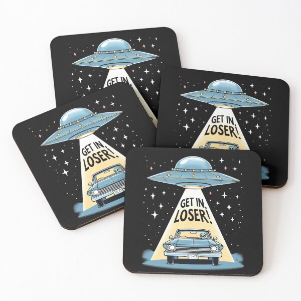 Item preview, UFO Get In Loser designed and sold by CatherineLievre.