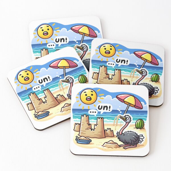 Item preview, Emu on the beach designed and sold by XQGa.