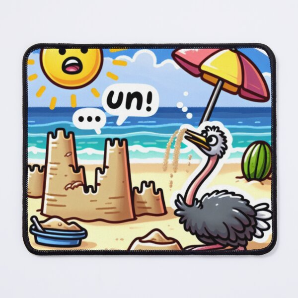 Item preview, Emu on the beach designed and sold by XQGa.