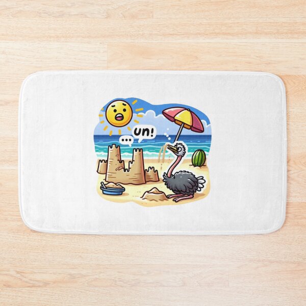 Item preview, Emu on the beach designed and sold by XQGa.