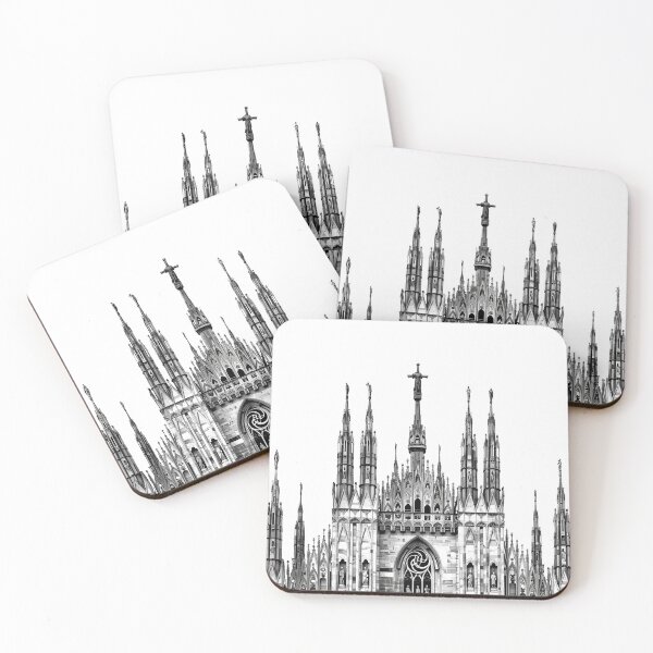 Item preview, Gothic Cathedral Black and White High Contrast Photography  designed and sold by 33wolvesdesigns.