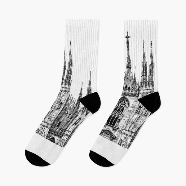 Item preview, Gothic Cathedral Black and White High Contrast Photography  designed and sold by 33wolvesdesigns.