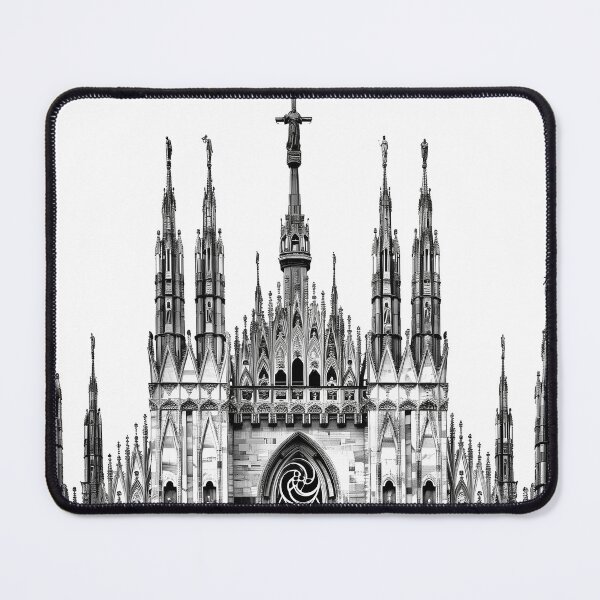 Item preview, Gothic Cathedral Black and White High Contrast Photography designed and sold by 33wolvesdesigns.