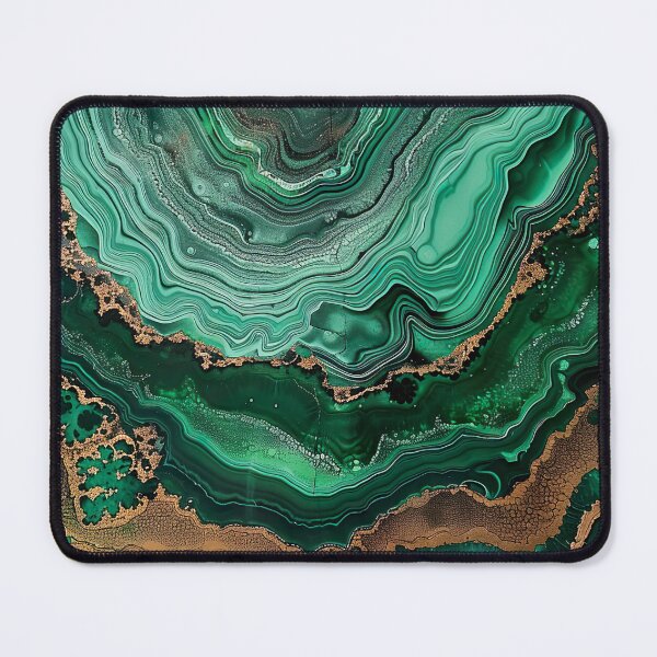 Item preview, Abstract Art Malachit Stone (Photo of Glitter Only - Not Reflective) designed and sold by fluffstuffgifts.