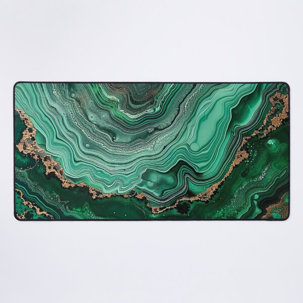 Item preview, Abstract Art Malachit Stone (Photo of Glitter Only - Not Reflective) designed and sold by fluffstuffgifts.