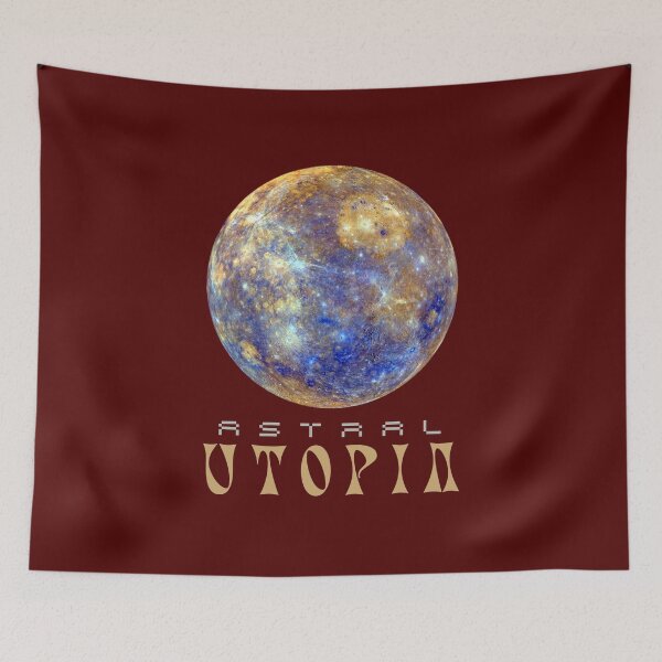 Item preview, Astral Utopia Space Art (Minimal and Futuristic) designed and sold by REALKIRAN.