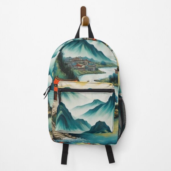 Item preview, Chinese mountain village and river designed and sold by JackFreestone.